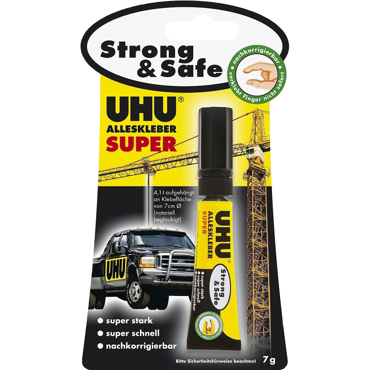 UHU Strong & Safe univerzálne lepidlo 7g